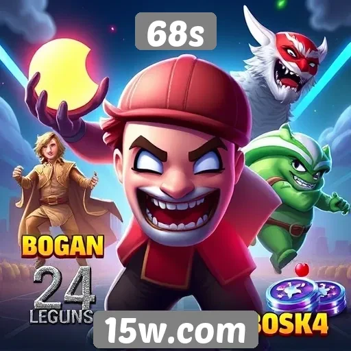 Comparativo entre jogos disponíveis no 68s